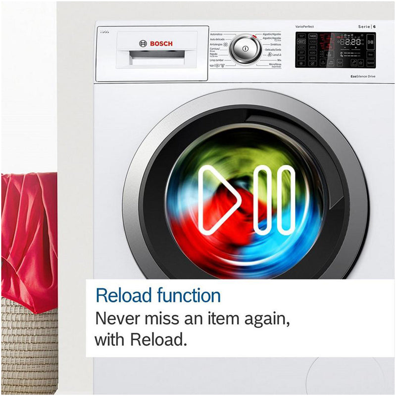 Bosch Series 6 WGG24400GB 9Kg 1400 Spin Washing Machine White - Clearance