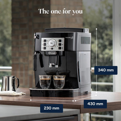 De'Longhi Magnifica S - Automatic Coffee Machine 2 Drinks Black