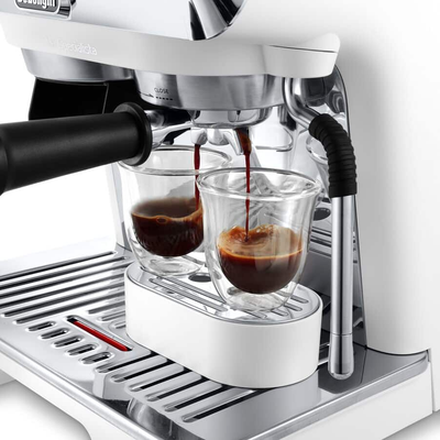 DeLonghi EC9155.WH La Specialista Arte Compact Manual Bean to Cup Manual Coffee Machine White