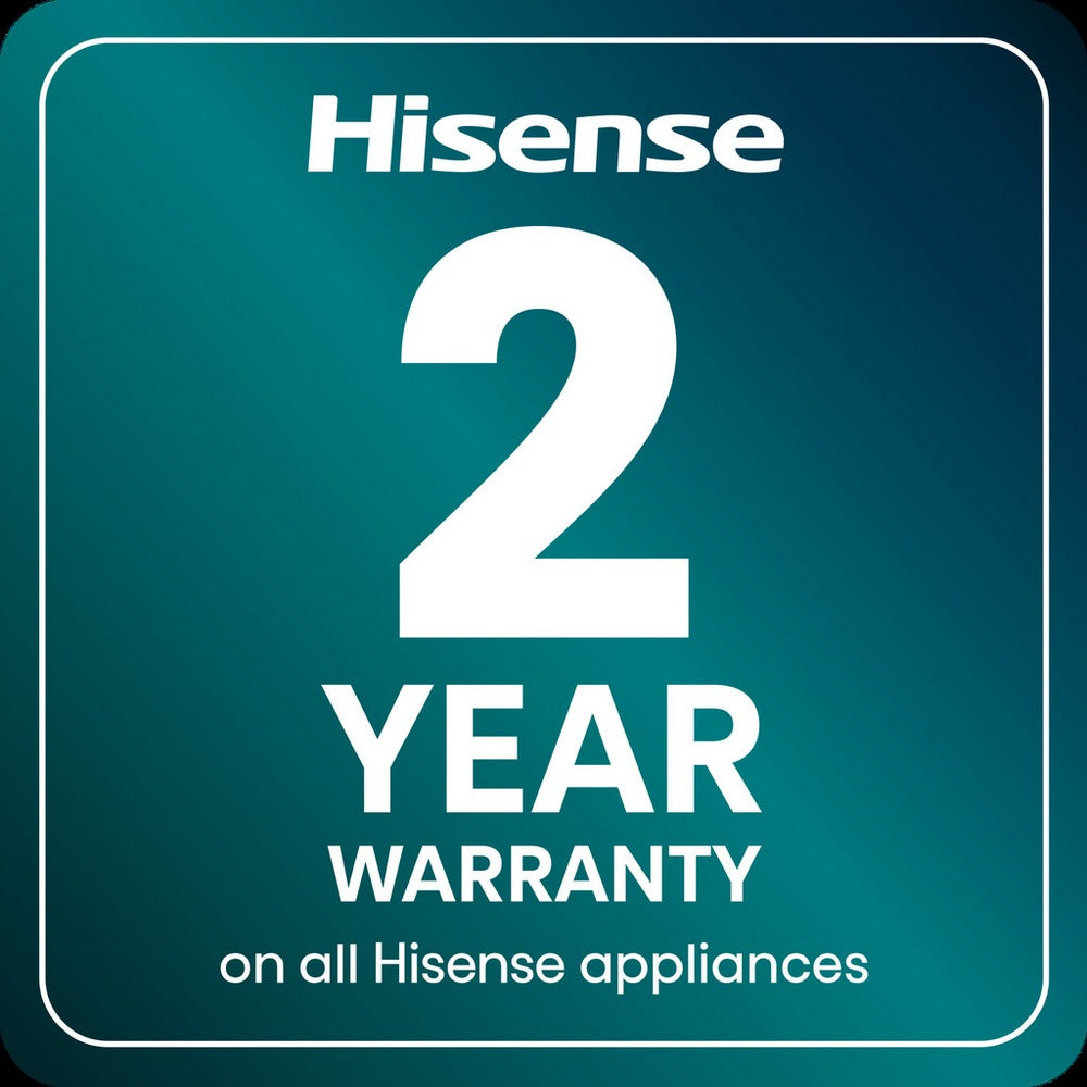 Hisense KitchenFit 5i Series WF5I9043BWFS 9kg 1400 Spin WiFi-enabled Freestanding Washing Machine White