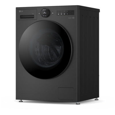 LG F4X7009TBB 9kg 1400 Spin AI Direct Drive Freestanding Washing Machine Black