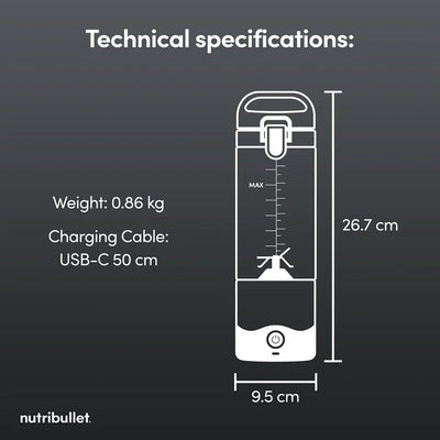 Nutribullet McLaren F1 Team Edition Portable Blender 2777 – Grey