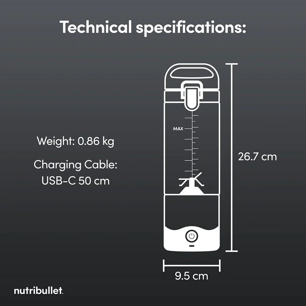 Nutribullet McLaren F1 Team Edition Portable Blender 2778 – Papaya