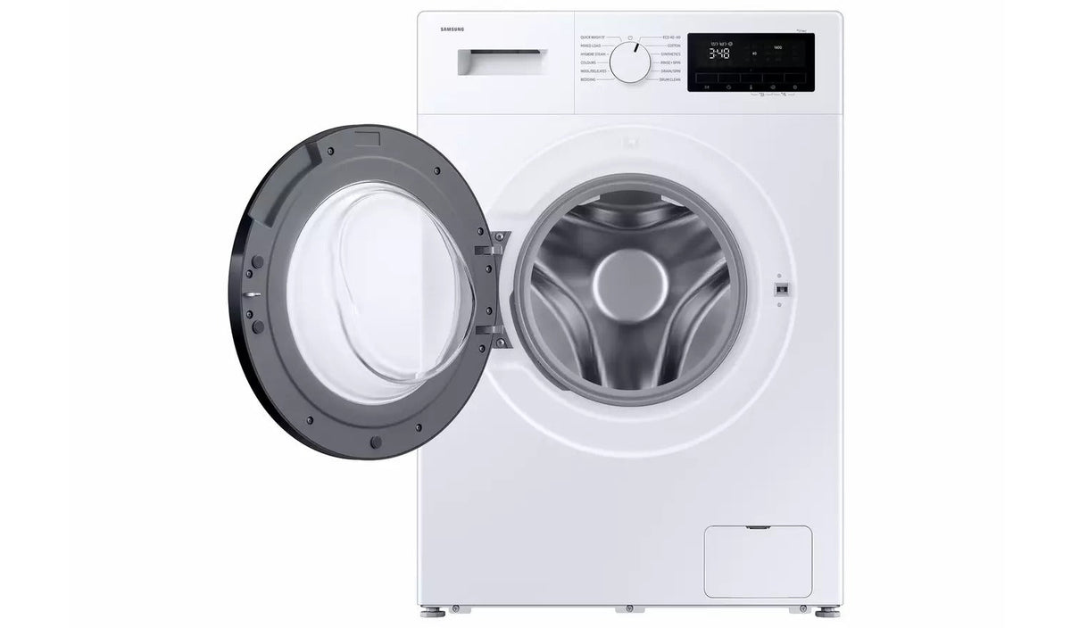 Samsung Series 4 WW90FG3M05AWEU 9kg 1400 Spin Front Load Washing Machine with Hygiene Steam White - A Rated