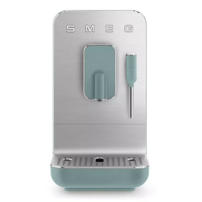 Smeg BCC12EGMUK Retro Bean to Cup Espresso Coffee Machine Emerald